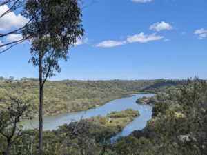 Photo overlooking the Georges River and Bonnet Bay