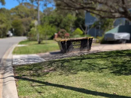 Cheapa Waste Skips Skip Bin On Driveway 